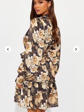 Fashion Nova Miley Satin Mini Dress